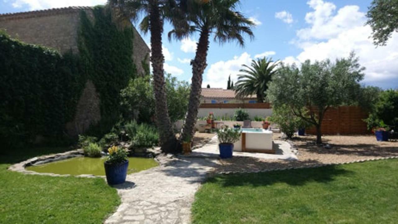 Au Jardin D'Amphora Bed & Breakfast Ginestas Екстериор снимка